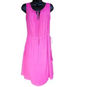 Gap Sleeveless Happy Pink Mini Dress Size XS